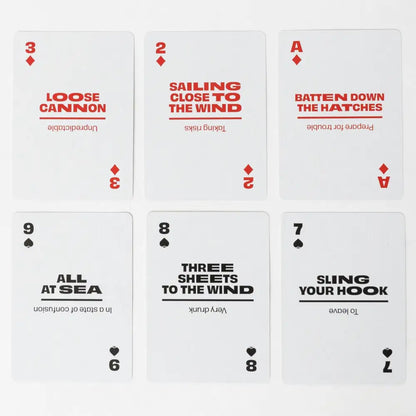 Sailing Slang Playing Cards - PABOOM