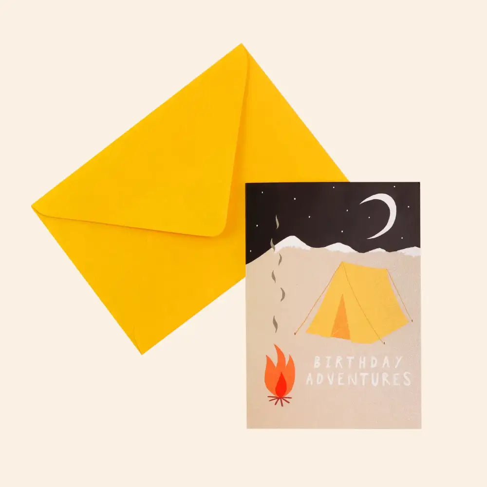 Adventures Birthday Card - PABOOM