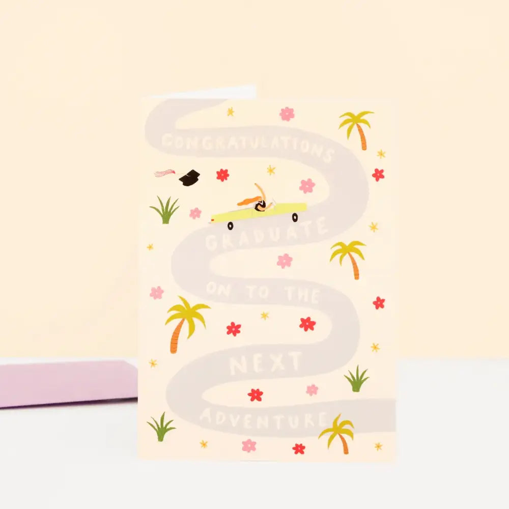 Adventures Graduation Card - PABOOM