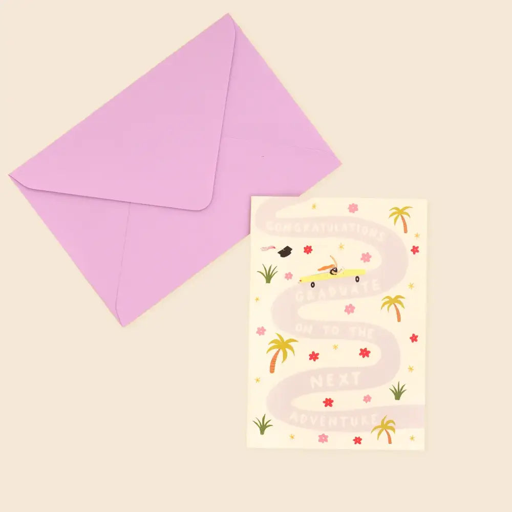 Adventures Graduation Card - PABOOM