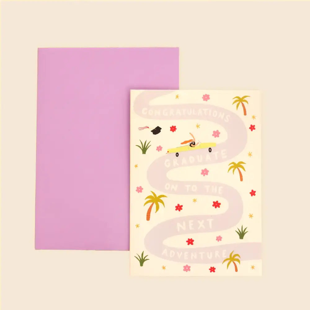 Adventures Graduation Card - PABOOM