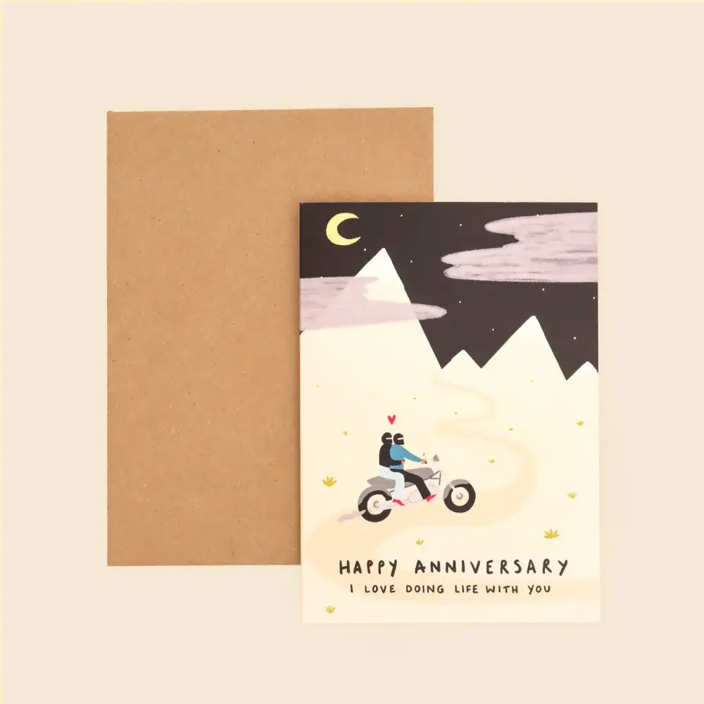 Bikers Anniversary Card - PABOOM