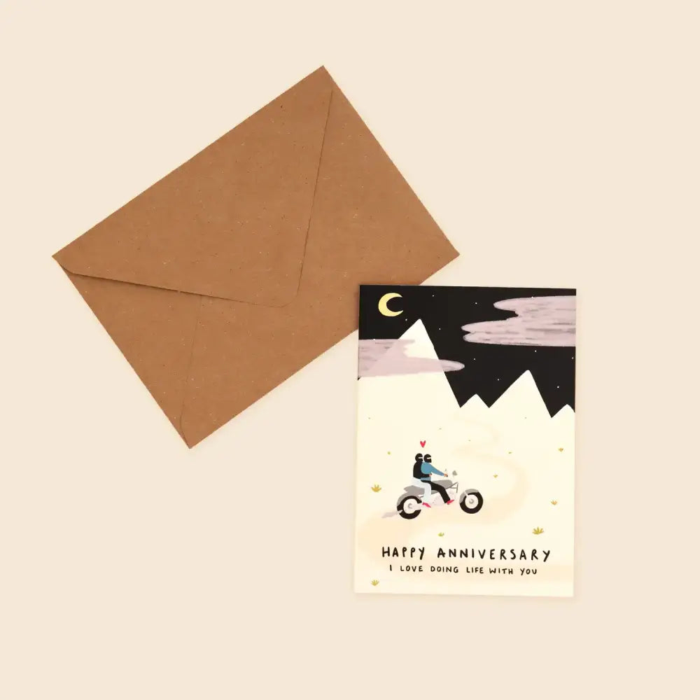 Bikers Anniversary Card - PABOOM