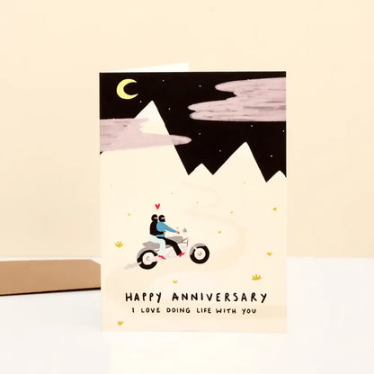 Bikers Anniversary Card - PABOOM