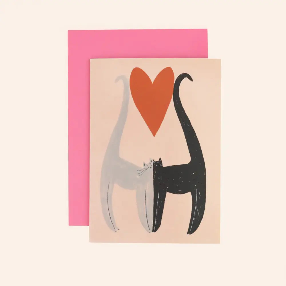 Cats Love Card - PABOOM
