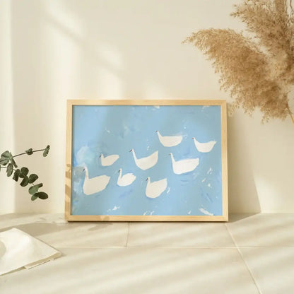 Delicate Swans Print - PABOOM