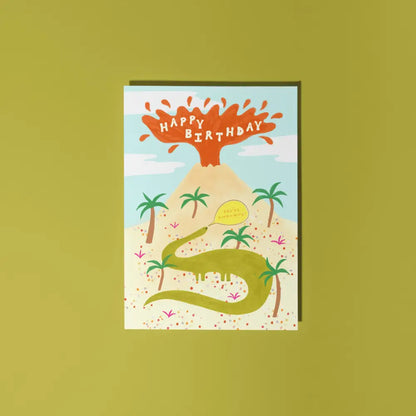 Little Black Cat Illustrated Goods - Dinomite Birthday Card | Dinosaur | Kids