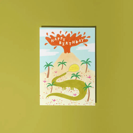 Little Black Cat Illustrated Goods - Dinomite Birthday Card | Dinosaur | Kids