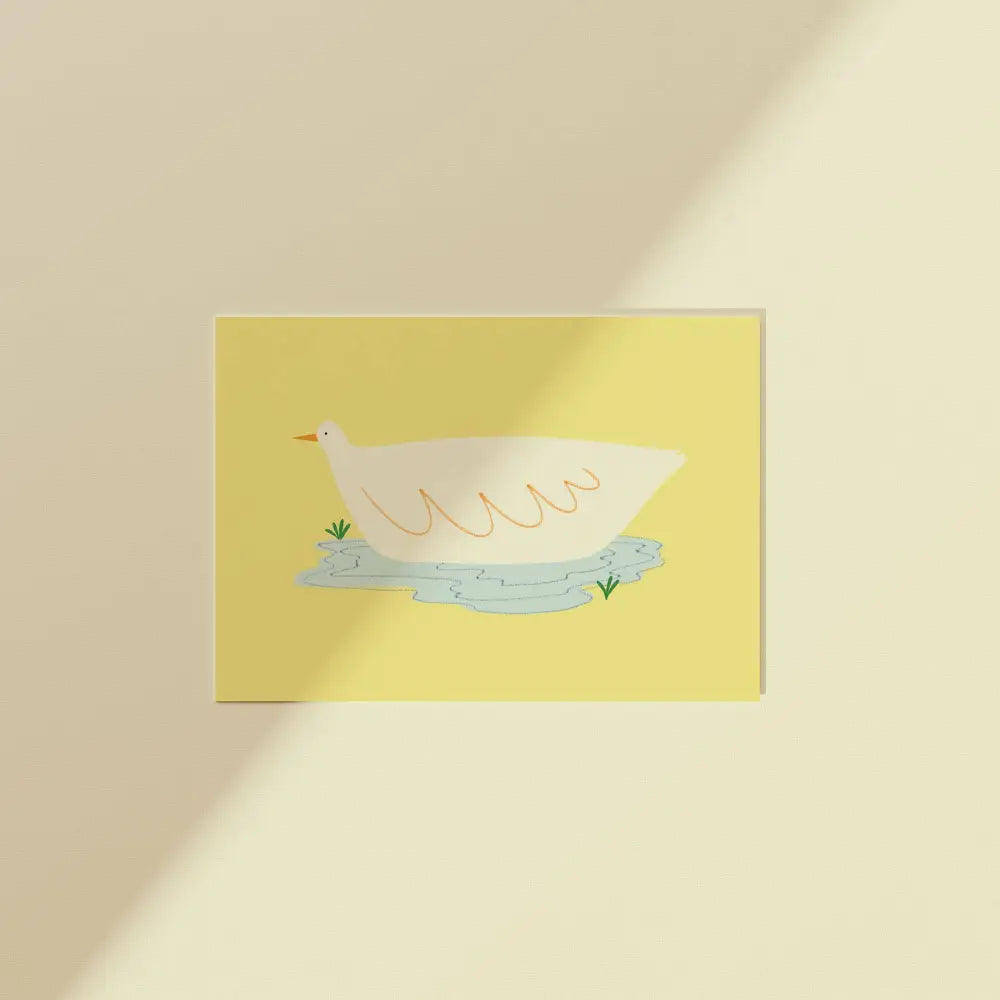 Duck Pond Postcard Print - PABOOM