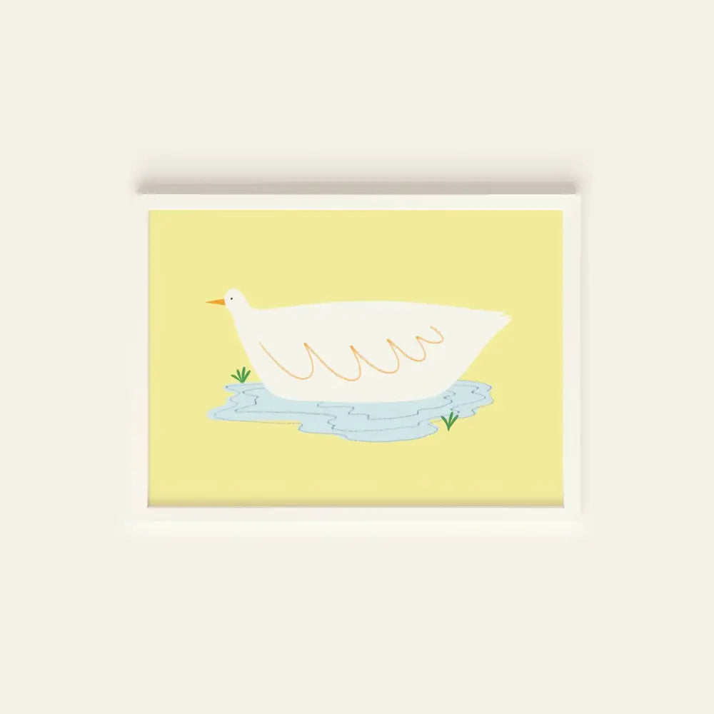 Duck Pond Postcard Print - PABOOM