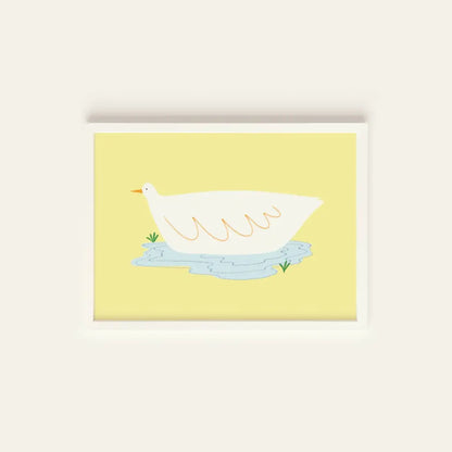 Duck Pond Postcard Print - PABOOM