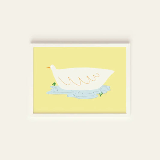 Duck Pond Postcard Print - PABOOM
