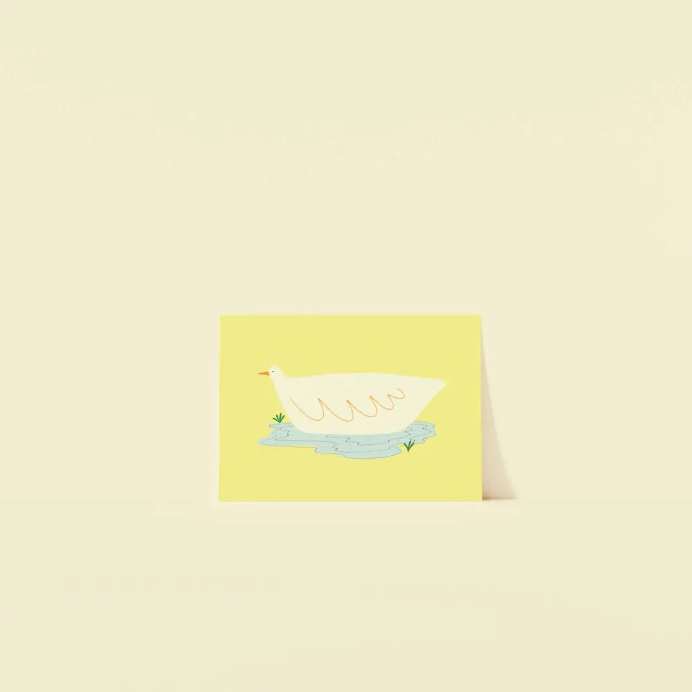 Duck Pond Postcard Print - PABOOM