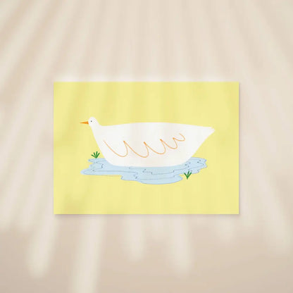 Duck Pond Postcard Print - PABOOM