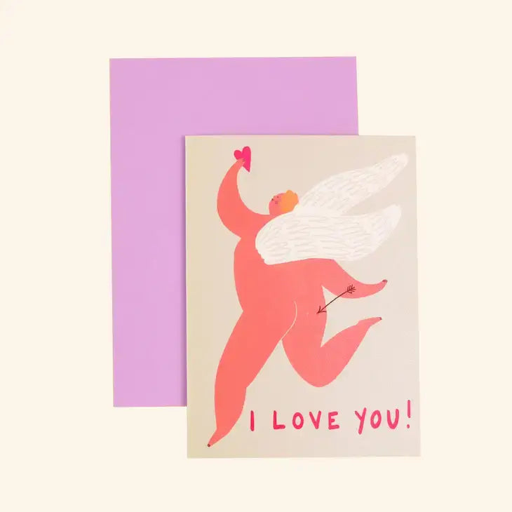 I Love You Cupid Card - PABOOM