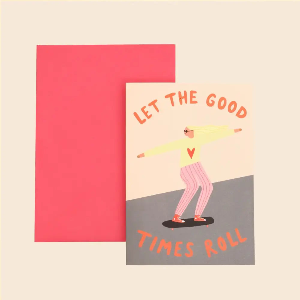 Let The Good Times Roll Card - PABOOM
