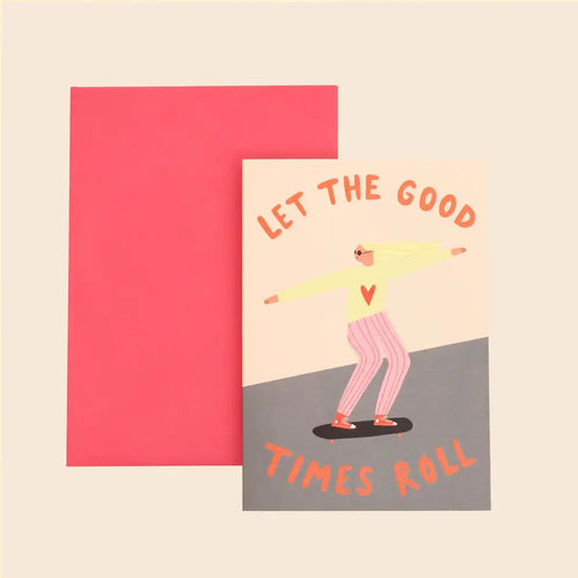 Let The Good Times Roll Card - PABOOM