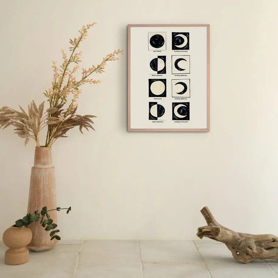 Moon Phases Print - PABOOM