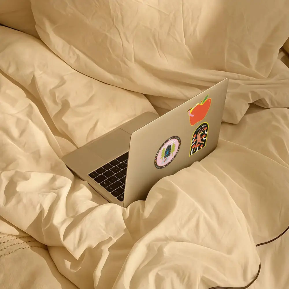 Little Black Cat Illustrated Goods - Mushroom Stay Wild Sticker | Archway Vinyl