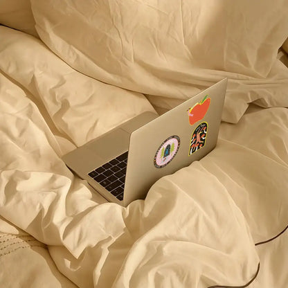 Little Black Cat Illustrated Goods - Mushroom Stay Wild Sticker | Archway Vinyl