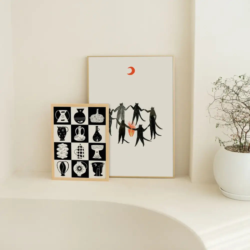 Mystic Cats Print - PABOOM