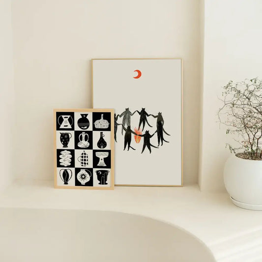 Mystic Cats Print - PABOOM