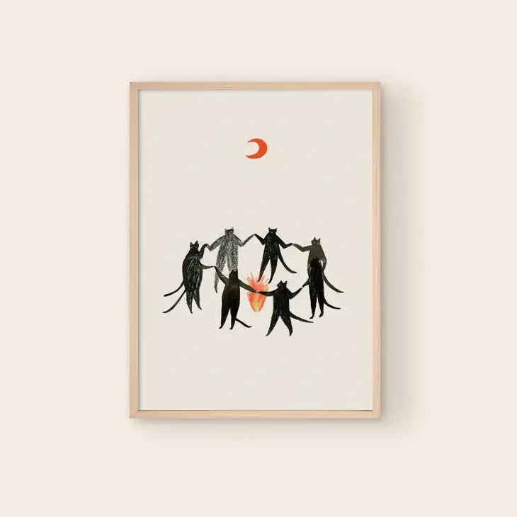 Mystic Cats Print - PABOOM
