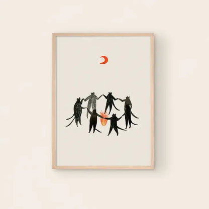 Mystic Cats Print - PABOOM
