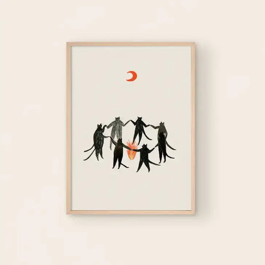 Mystic Cats Print - PABOOM