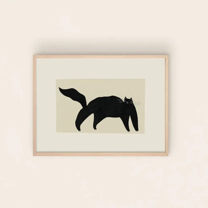 Black Cat Print - PABOOM