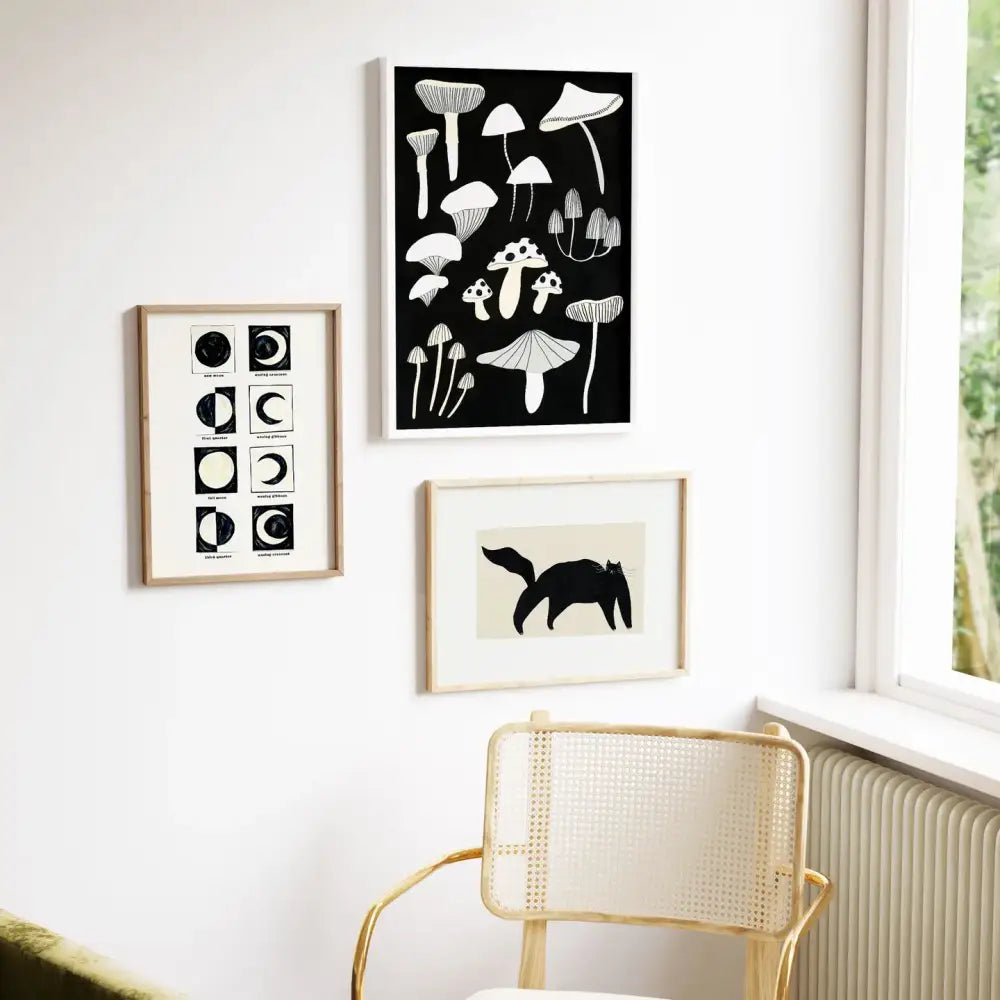 Black Cat Print - PABOOM