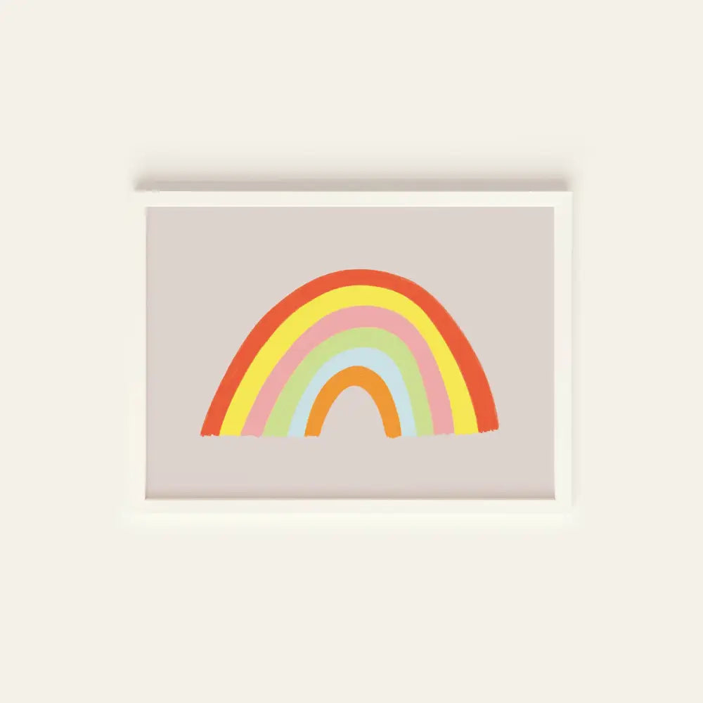 Rainbow Postcard Print - PABOOM
