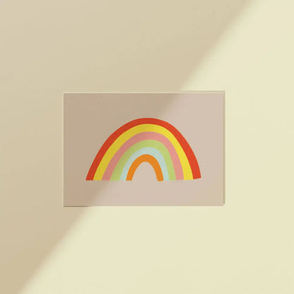 Rainbow Postcard Print - PABOOM
