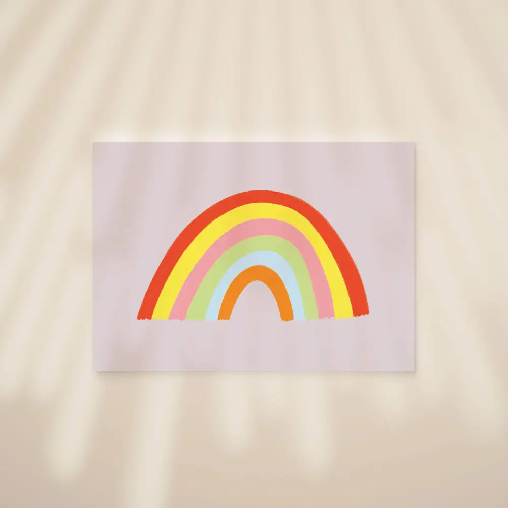 Rainbow Postcard Print - PABOOM