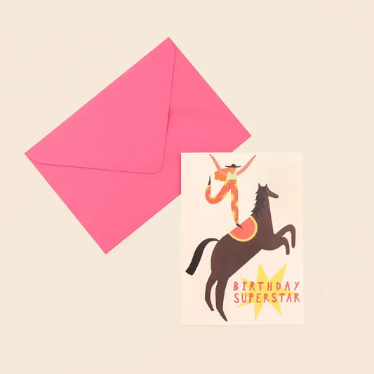 Superstar Birthday Card - PABOOM