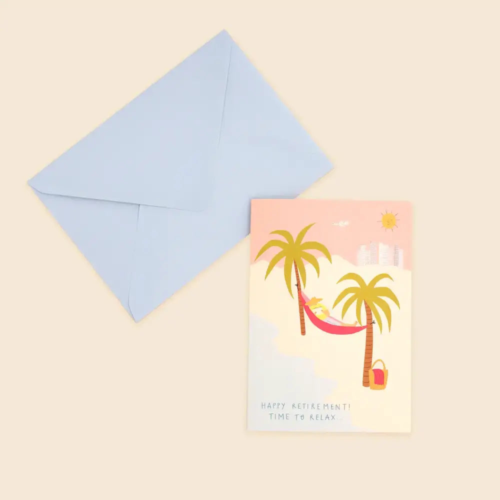 Time To Relax Retirement Card - PABOOM