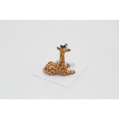 Aerial Giraffe Calf Porcelain Miniature - PABOOM