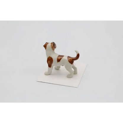 Little Critterz Aspen American Bulldog Porcelain Miniature