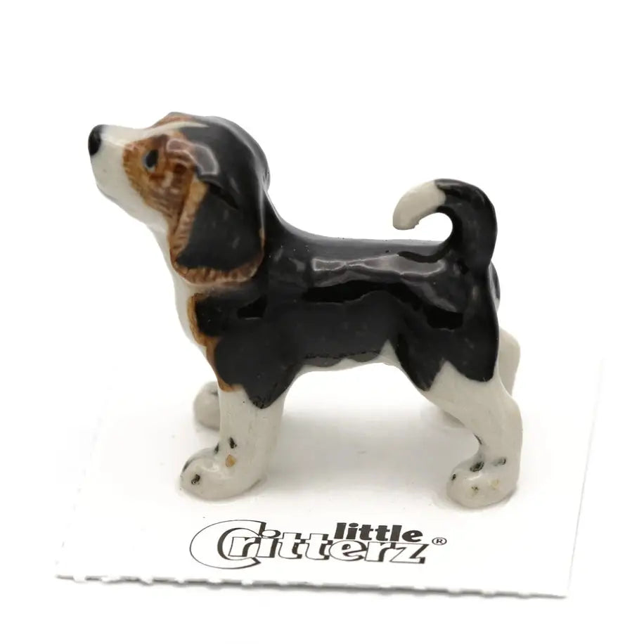 Baxter Beagle Porcelain Miniture - PABOOM