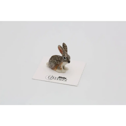 Little Critterz - Bounder Jackrabbit Porcelain Miniature