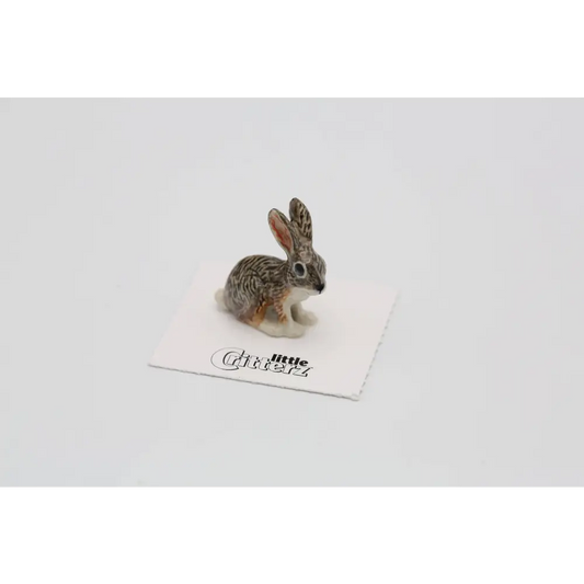 Little Critterz - Bounder Jackrabbit Porcelain Miniature