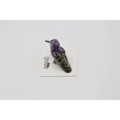 Little Critterz - Cheer Costa’s Hummingbird Porcelain Miniature
