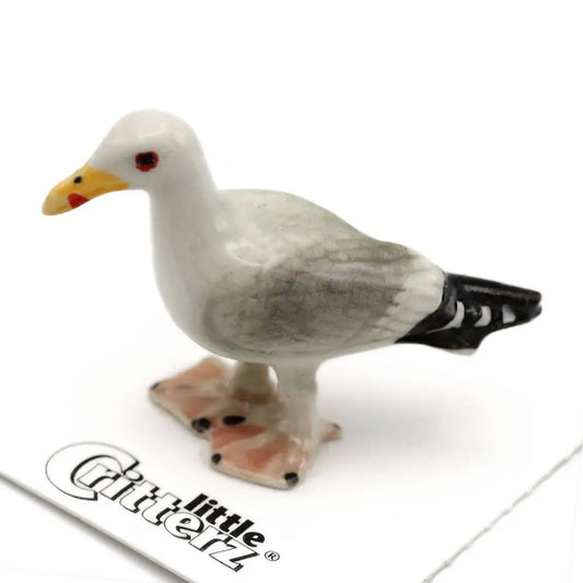 Cricket Seagull Porcelain Miniature - PABOOM