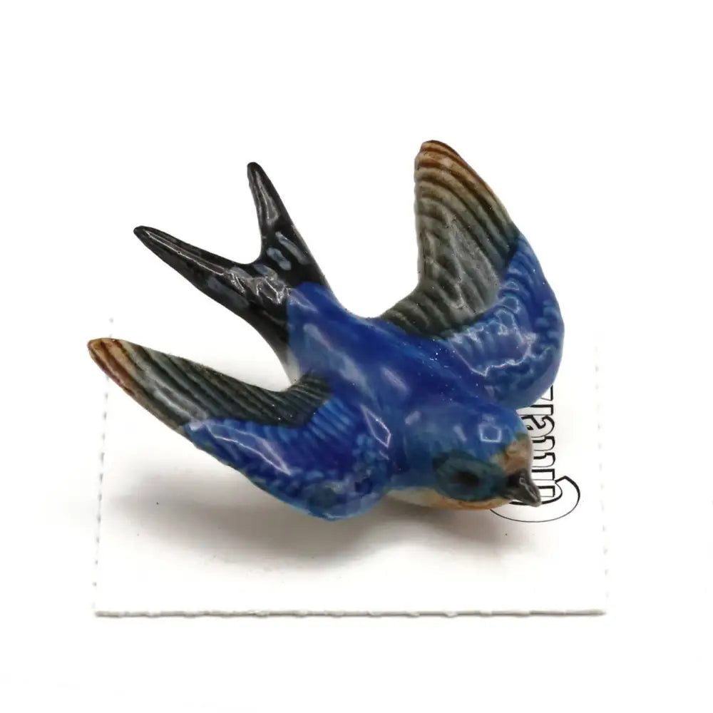 Dawn Barn Swallow Porcelain Miniature - PABOOM