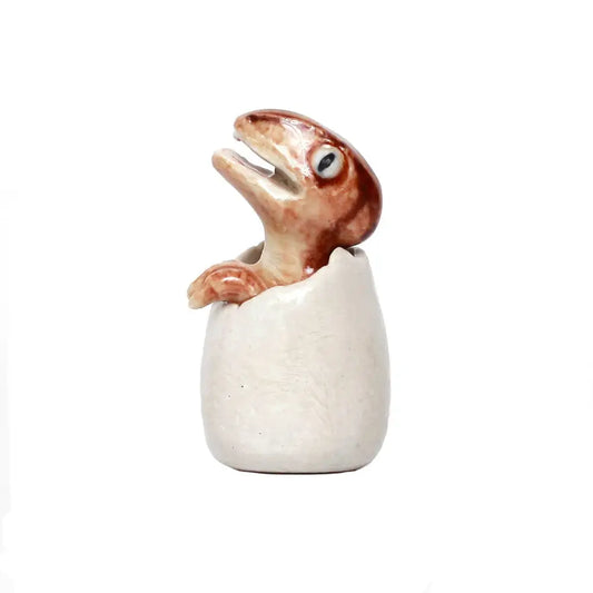 Little Critterz - Dino Dinosaur Egg Hatchling Porcelain Miniature