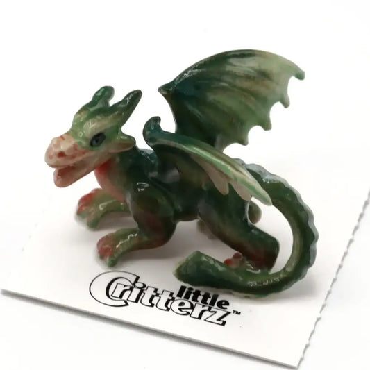 Draco Dragon Porcelain Miniture - PABOOM