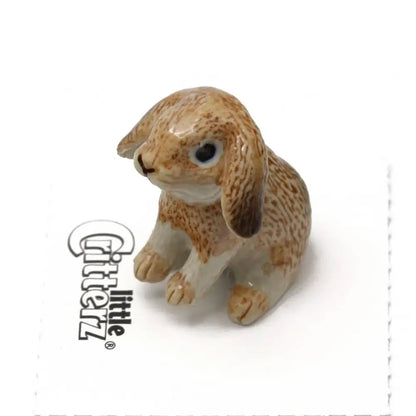 Little Critterz - Duchess Lop-eared Rabbit Porcelain Miniature