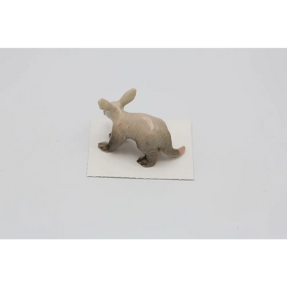 Ethiopia Aardvark Baby Porcelain Miniature - PABOOM