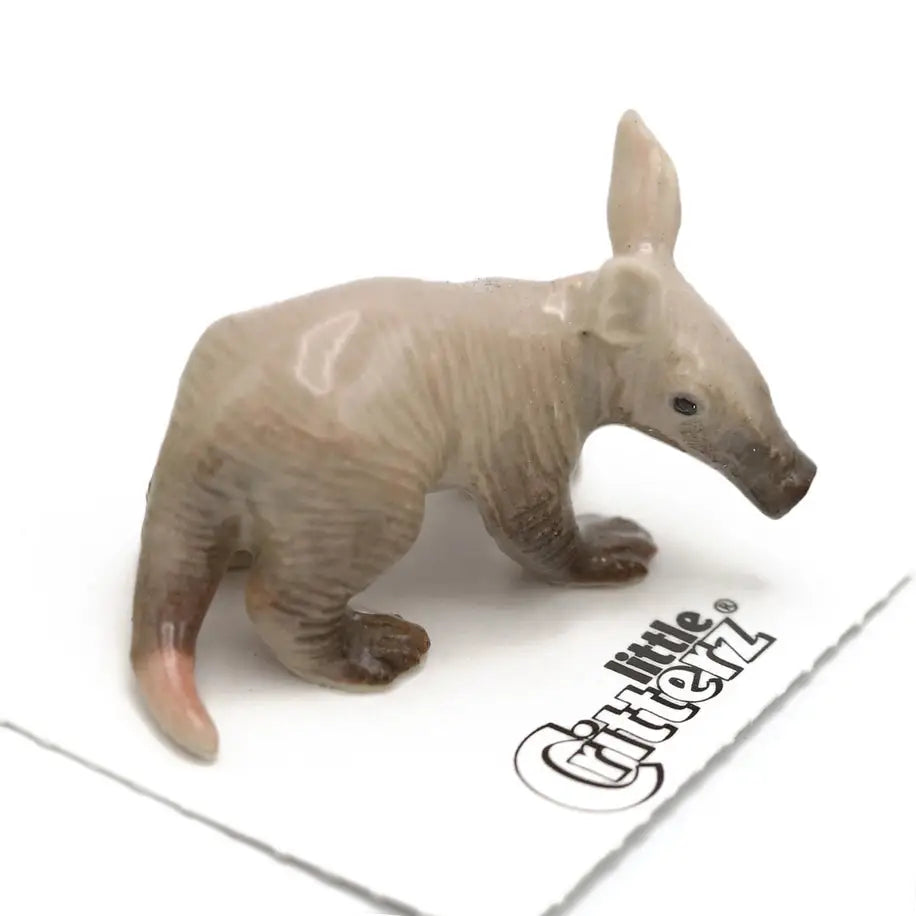 Ethiopia Aardvark Baby Porcelain Miniature - PABOOM