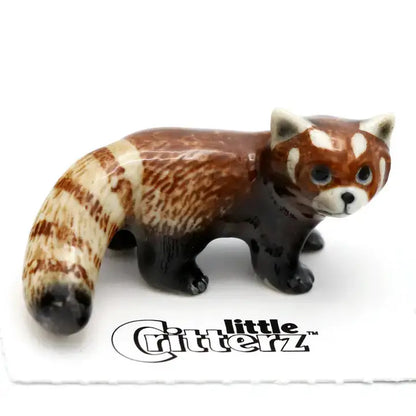 Firefox Red Panda Porcelain Miniture - PABOOM